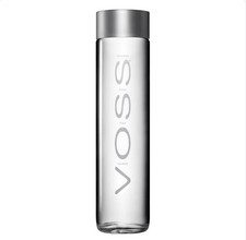 Glass Voss Water Bottle