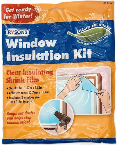 Window insulation kit double - kit,