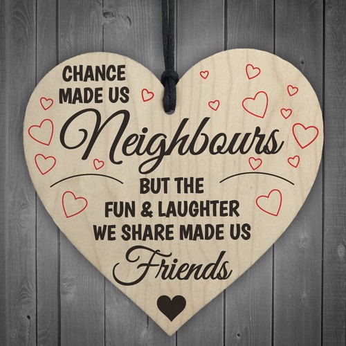 Chance made neighbours - chance, us