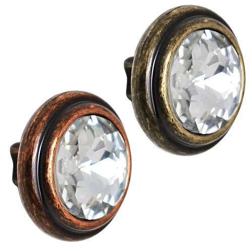 Vintage crystal door knob - vintage,