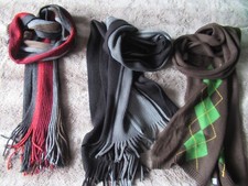 Men's Scarves x3 (Red Herring / Primark / M&S)