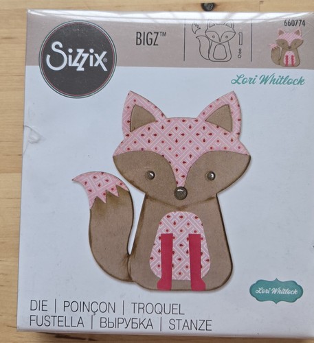 Sizzix bigz die 660774 fox - die,