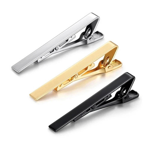 Mens metal silver - gold, tie