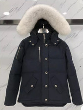 Moose Knuckles Parka Winter Puffer Down Jacket Black colour M/L