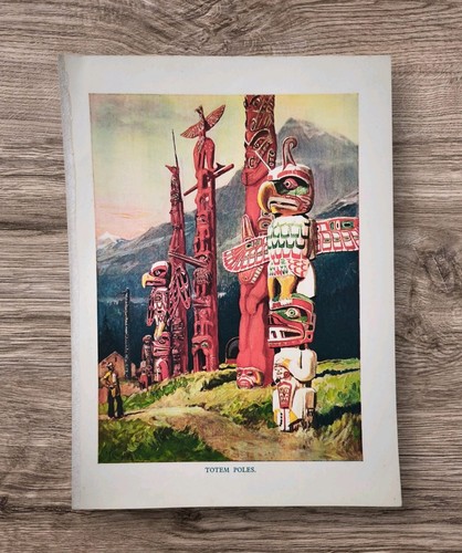 Antique 1930 carved totem - antique,