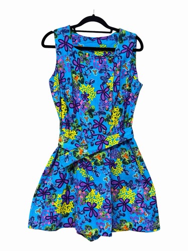 Vintage tagless 60s flower - tagless,