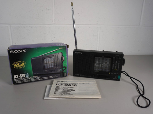 Sony icf sw10 band portable - sony,
