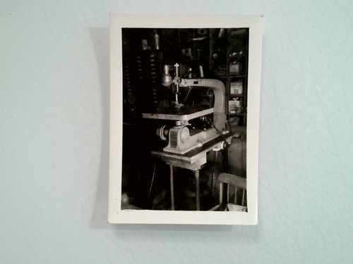 Vintage photo delta scroll saw - vintage,