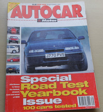 Autocar 23/9/92 featuring a