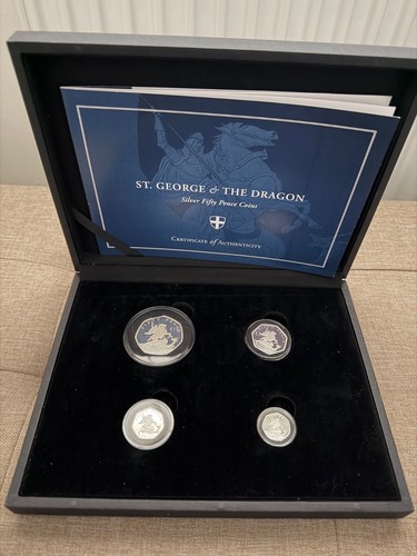 George silver 50p - st,