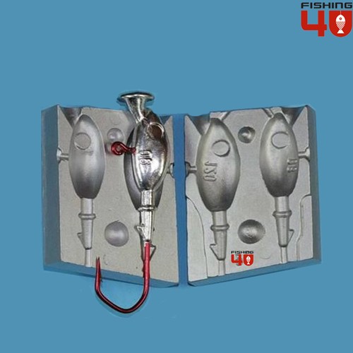 Cod fish head jig mould - cod,