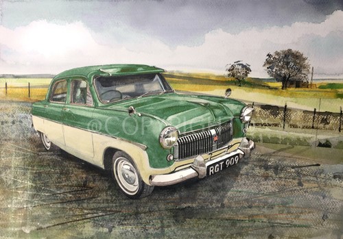 Ford consul mk1 saloon - consul, 1950's