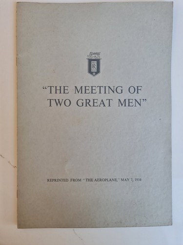 The meeting two great - of,