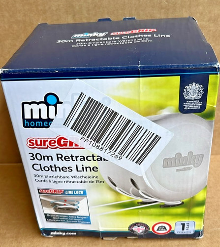 Clothes line 30m retractable - 30m,