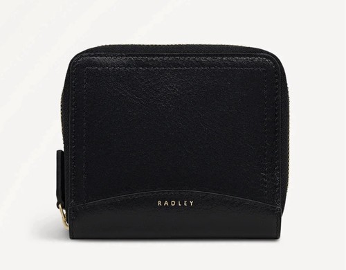Radley black leather zip - radley,