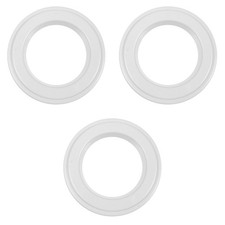 3 pcs Pizza Saucing Ring Pizza Prep Tool Plastic DIY Tool Ring for Pizza Pan