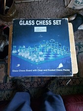 Glass Chess Set