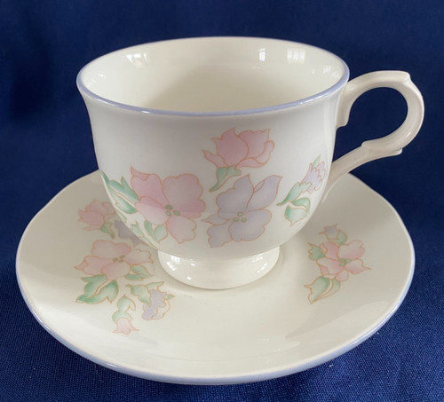 Cups saucers pretty floral - saucers,