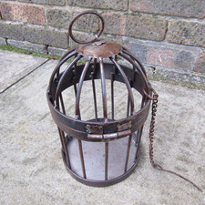 Rustic Bird Cage planter