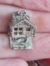 silver swiss chalet charm