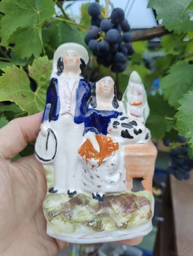 Victorian staffordshire figure - victorian,