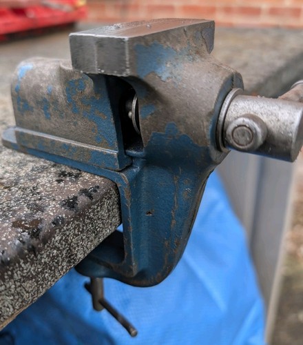 Small blue british made - small,