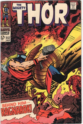 Thor 157 1968 marvel comics - marvel,