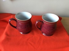 2 X DENBY ENGLAND STONEWARE ~