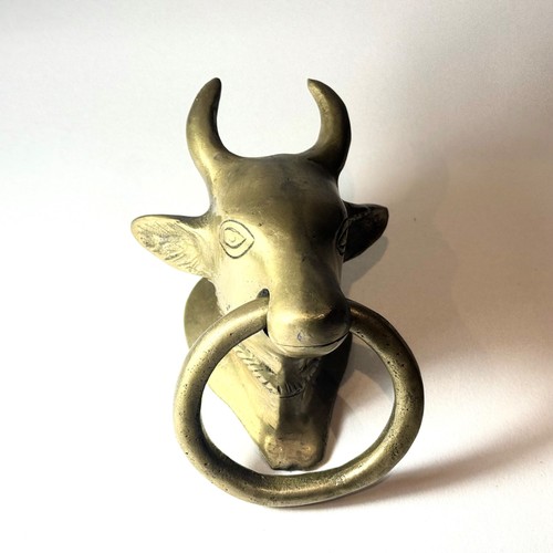 Vintage bull head - bull,