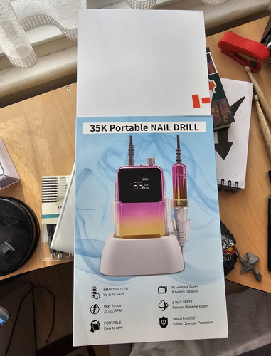 35k portable rechargeable nail - portable,