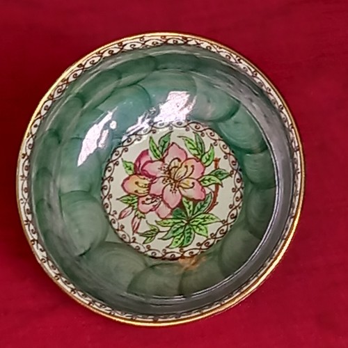 Vintage 1930s green floral - 1930s,