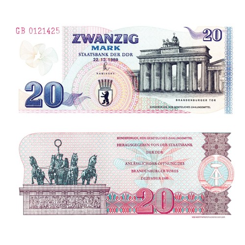 Gdr mark 1989 brandenburg - 20,