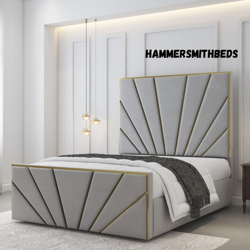 Sunrise golden plated panel - plated,