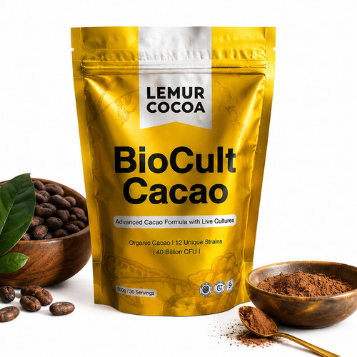 Biocult cacao lemur - cacao, by