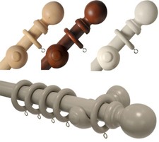 Standard Wooden Curtain Pole