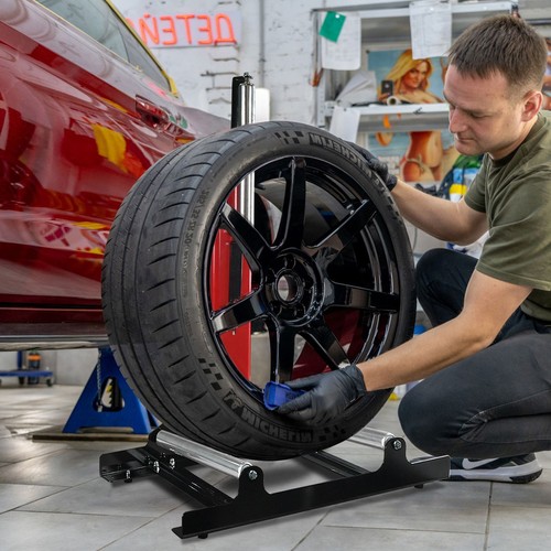 Portable wheel coating - coating, stand