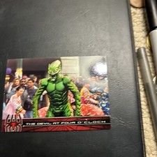 Cqq Marvel Spider-Man The Movie 2002 Topps #50 Green Goblin Devil At 4 O'clock