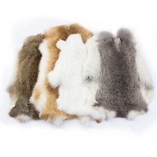 Genuine fur rabbit skin - 5x,