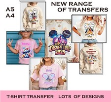 DISNEY TRIP IRON ON T SHIRT