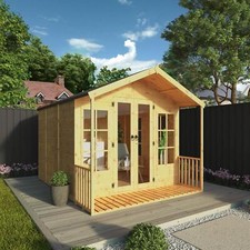 Summerhouse veranda shiplap - summerhouse, &