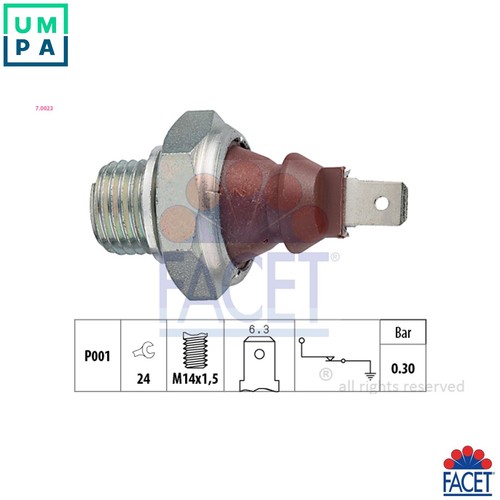 Oil pressure switch 0023 for - oil,