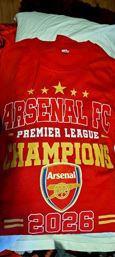 Arsenal men red - arsenal, premier
