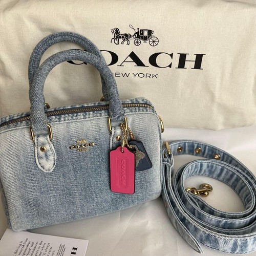 Coach mini rowan denim - coach,