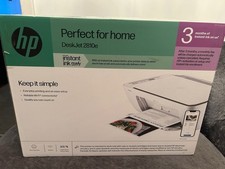 HP DeskJet 2810e All-in-One Wireless Printer Colour Print Scan Copy Wi-Fi White