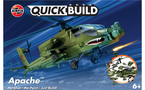 Airfix j6004quickbuild apache - airfix,