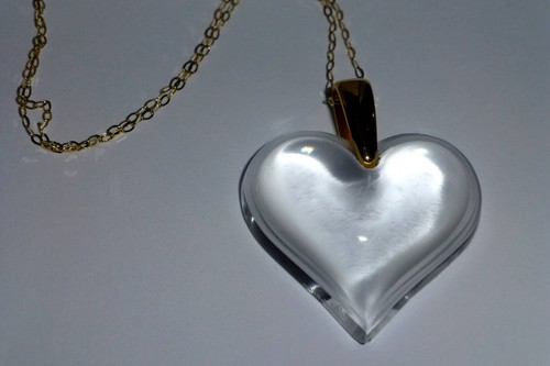 Lalique large pendant - lalique,
