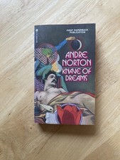 Knave of Dreams by Andre Norton Gently Vintage Sci Fi Ace Pb 1975