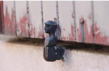 FRENCH WINDOW SHUTTER DOGS - SHERHERDRESS LADIES HEAD - Cast Metal - Pair