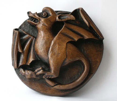 Medieval dragon church - dragon,