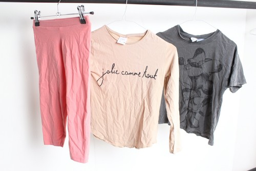 Zara girls tshirt leggings - 3,